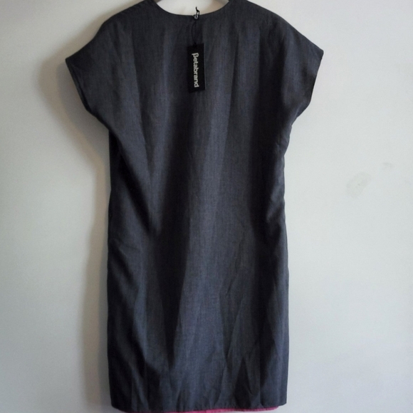 Additional item - Betabrand Reversable Travel Tunic in pink/ grey - Picture 4 of 7